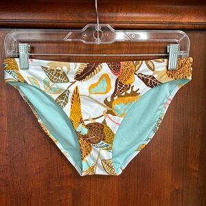 NWT Aerie Tropical Print Bikini Bottoms